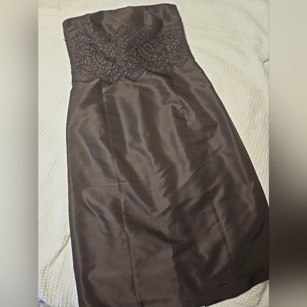 Vintage Ann Taylor strapless dress